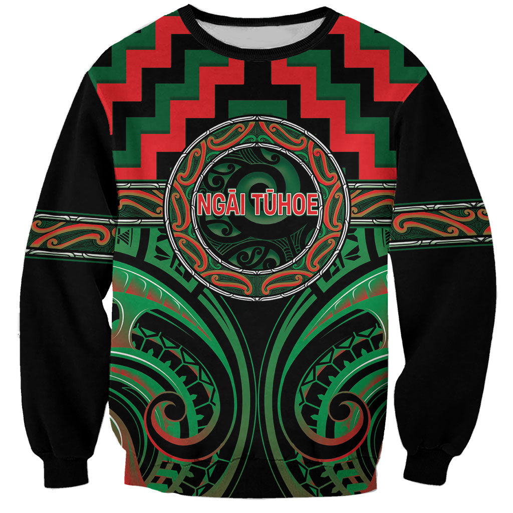 Aotearoa Ngai Tuhoe Personalised Sweatshirt Maori Iwi Poutama Puhoro Tattoo