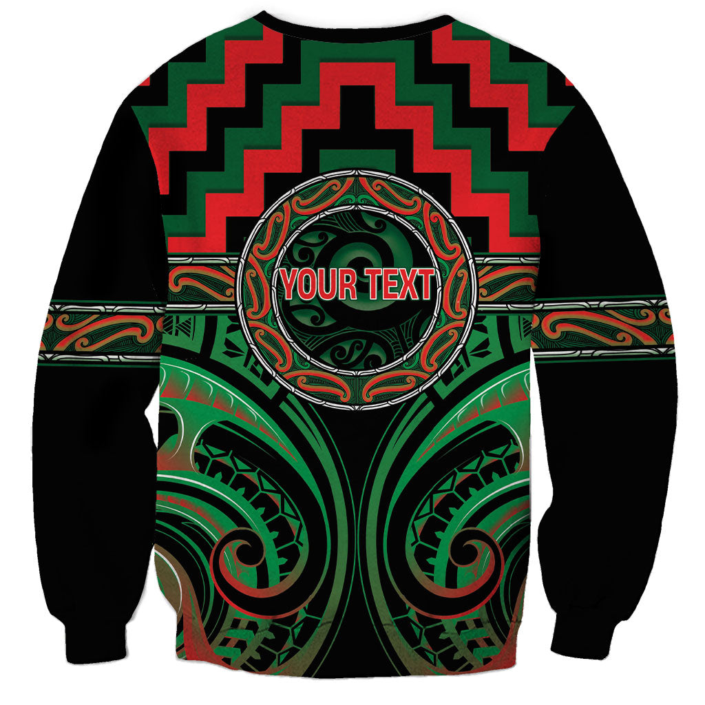 Aotearoa Ngai Tuhoe Personalised Sweatshirt Maori Iwi Poutama Puhoro Tattoo