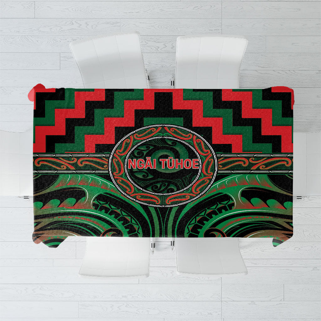 Aotearoa Ngai Tuhoe Tablecloth Maori Iwi Poutama Puhoro Tattoo