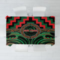Aotearoa Ngai Tuhoe Tablecloth Maori Iwi Poutama Puhoro Tattoo