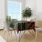 Aotearoa Ngai Tuhoe Tablecloth Maori Iwi Poutama Puhoro Tattoo