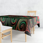 Aotearoa Ngai Tuhoe Tablecloth Maori Iwi Poutama Puhoro Tattoo