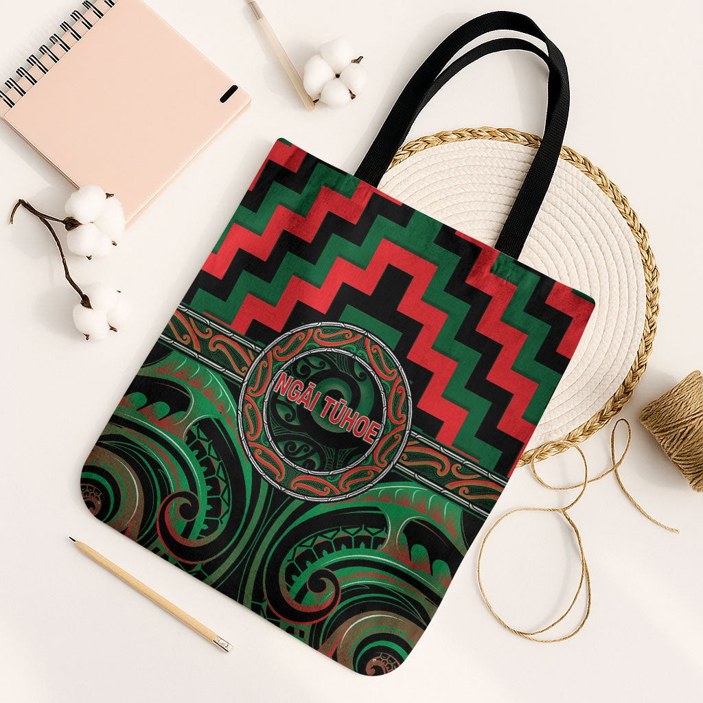 Aotearoa Ngai Tuhoe Tote Bag Maori Iwi Poutama Puhoro Tattoo