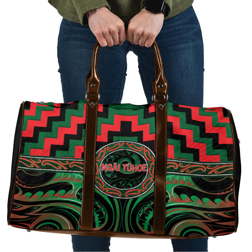 Aotearoa Ngai Tuhoe Travel Bag Maori Iwi Poutama Puhoro Tattoo