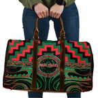 Aotearoa Ngai Tuhoe Travel Bag Maori Iwi Poutama Puhoro Tattoo