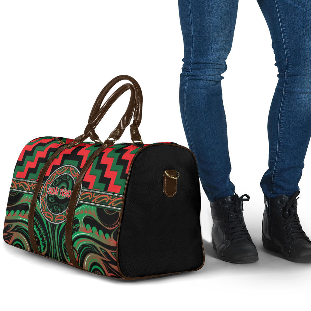 Aotearoa Ngai Tuhoe Travel Bag Maori Iwi Poutama Puhoro Tattoo