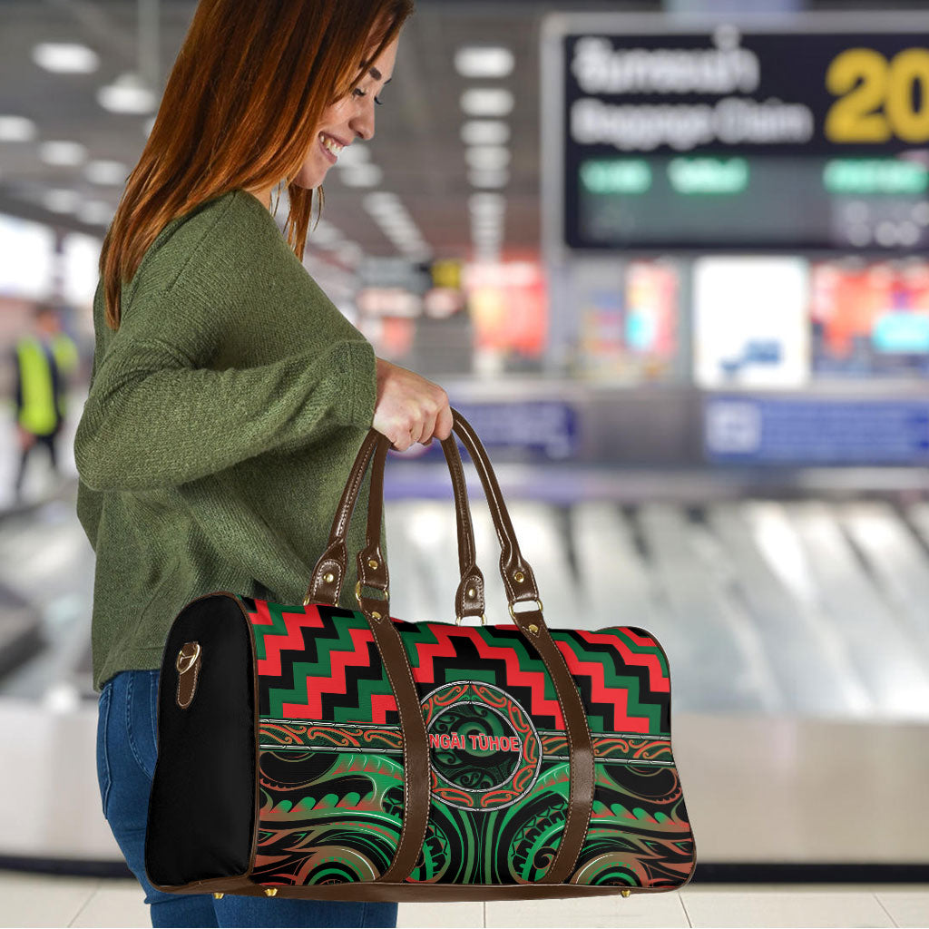 Aotearoa Ngai Tuhoe Travel Bag Maori Iwi Poutama Puhoro Tattoo