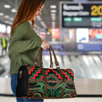 Aotearoa Ngai Tuhoe Travel Bag Maori Iwi Poutama Puhoro Tattoo