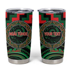 Aotearoa Ngai Tuhoe Personalised Tumbler Cup Maori Iwi Poutama Puhoro Tattoo