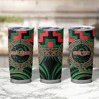 Aotearoa Ngai Tuhoe Personalised Tumbler Cup Maori Iwi Poutama Puhoro Tattoo