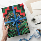 Aotearoa Ngai Tuhoe Wrapping Paper Maori Iwi Poutama Puhoro Tattoo