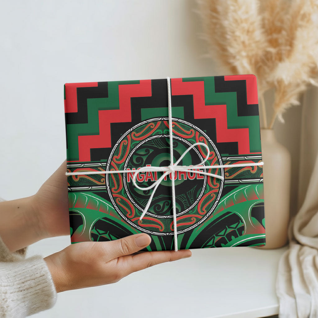 Aotearoa Ngai Tuhoe Wrapping Paper Maori Iwi Poutama Puhoro Tattoo