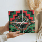 Aotearoa Ngai Tuhoe Wrapping Paper Maori Iwi Poutama Puhoro Tattoo