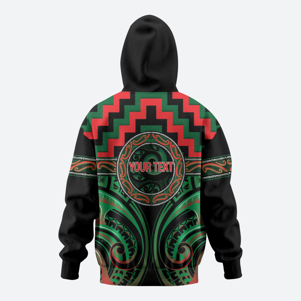 Aotearoa Ngai Tuhoe Personalised Zip Hoodie Maori Iwi Poutama Puhoro Tattoo