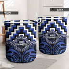 Aotearoa Ngati Tuwharetoa Laundry Basket Maori Iwi Poutama Puhoro Tattoo