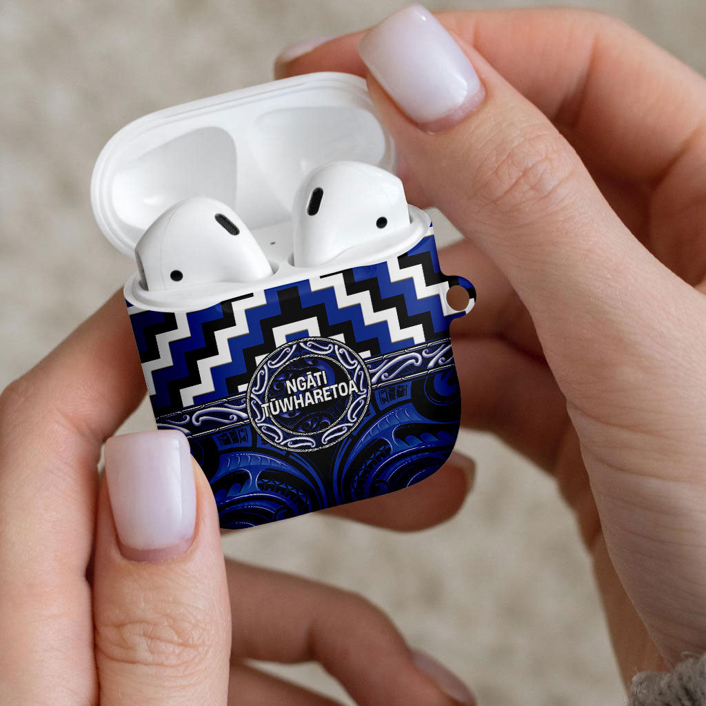 Aotearoa Ngati Tuwharetoa AirPods Case Maori Iwi Poutama Puhoro Tattoo