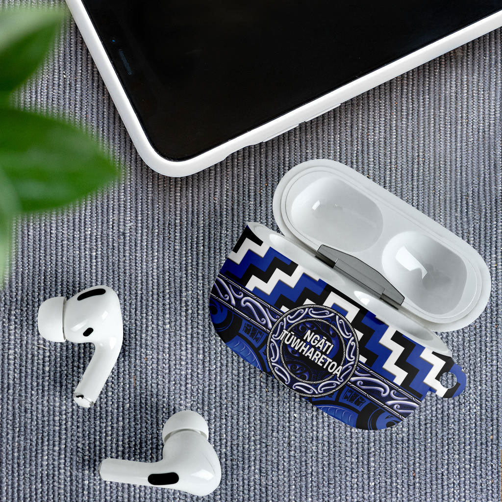 Aotearoa Ngati Tuwharetoa AirPods Case Maori Iwi Poutama Puhoro Tattoo