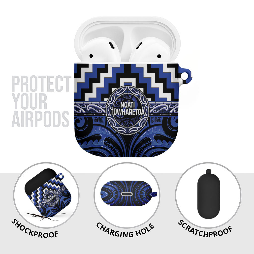 Aotearoa Ngati Tuwharetoa AirPods Case Maori Iwi Poutama Puhoro Tattoo
