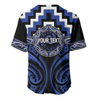 Aotearoa Ngati Tuwharetoa Personalised Baseball Jersey Maori Iwi Poutama Puhoro Tattoo