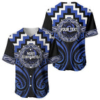 Aotearoa Ngati Tuwharetoa Personalised Baseball Jersey Maori Iwi Poutama Puhoro Tattoo