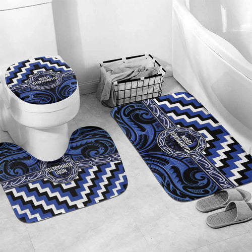 Aotearoa Ngati Tuwharetoa Bathroom Set Maori Iwi Poutama Puhoro Tattoo