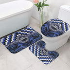 Aotearoa Ngati Tuwharetoa Bathroom Set Maori Iwi Poutama Puhoro Tattoo