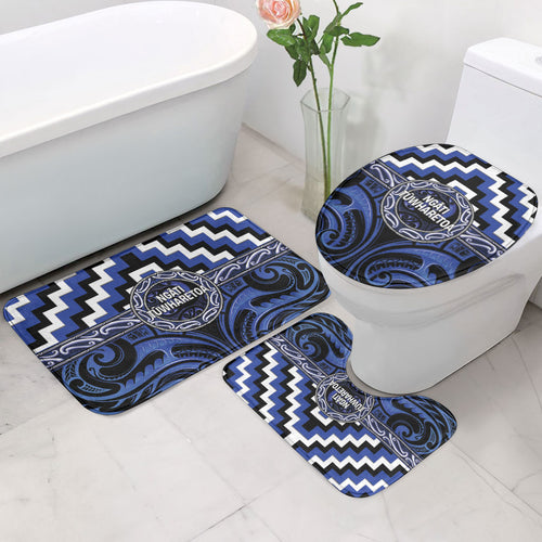 Aotearoa Ngati Tuwharetoa Bathroom Set Maori Iwi Poutama Puhoro Tattoo