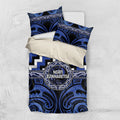 Aotearoa Ngati Tuwharetoa Bedding Set Maori Iwi Poutama Puhoro Tattoo