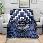 Aotearoa Ngati Tuwharetoa Blanket Maori Iwi Poutama Puhoro Tattoo