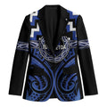 Aotearoa Ngati Tuwharetoa Personalised Blazer Maori Iwi Poutama Puhoro Tattoo