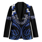 Aotearoa Ngati Tuwharetoa Personalised Blazer Maori Iwi Poutama Puhoro Tattoo