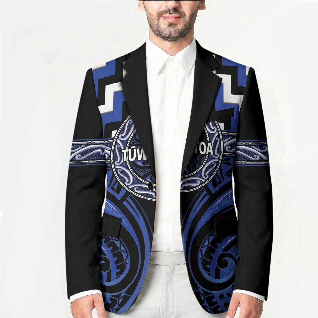Aotearoa Ngati Tuwharetoa Personalised Blazer Maori Iwi Poutama Puhoro Tattoo