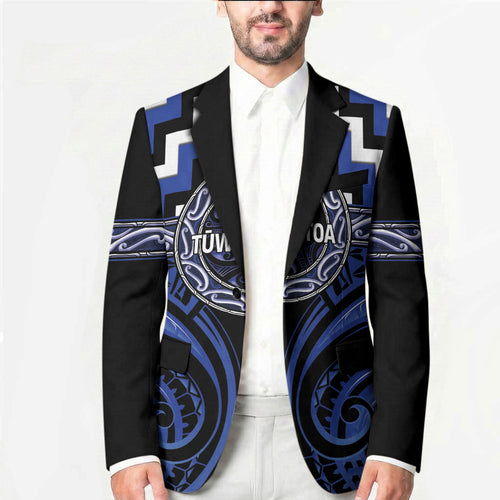 Aotearoa Ngati Tuwharetoa Personalised Blazer Maori Iwi Poutama Puhoro Tattoo