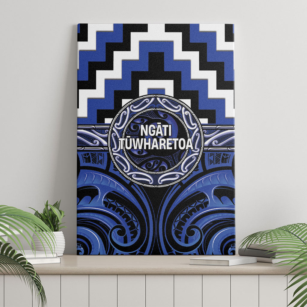 Aotearoa Ngati Tuwharetoa Canvas Wall Art Maori Iwi Poutama Puhoro Tattoo