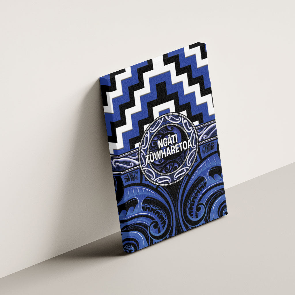 Aotearoa Ngati Tuwharetoa Canvas Wall Art Maori Iwi Poutama Puhoro Tattoo