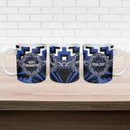 Aotearoa Ngati Tuwharetoa Personalised Ceramic Mug Maori Iwi Poutama Puhoro Tattoo
