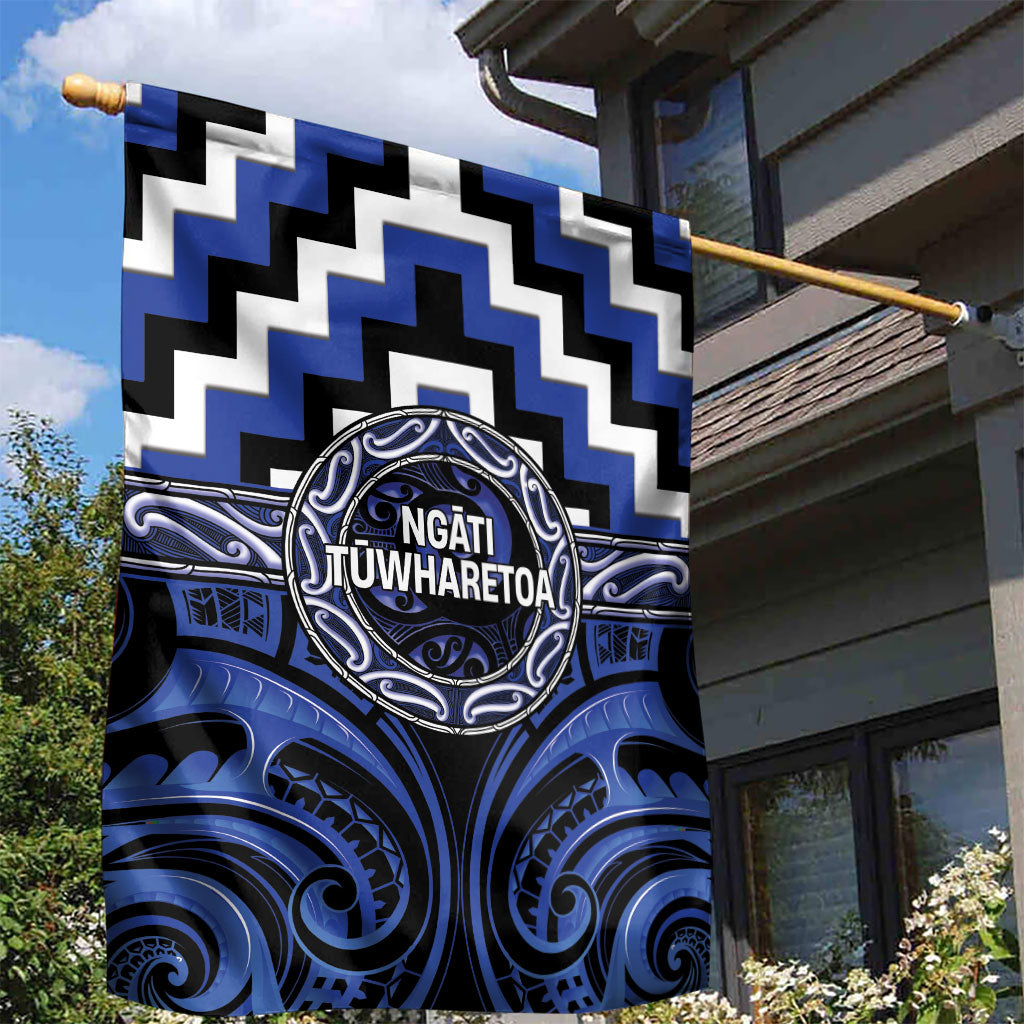 Aotearoa Ngati Tuwharetoa Garden Flag Maori Iwi Poutama Puhoro Tattoo