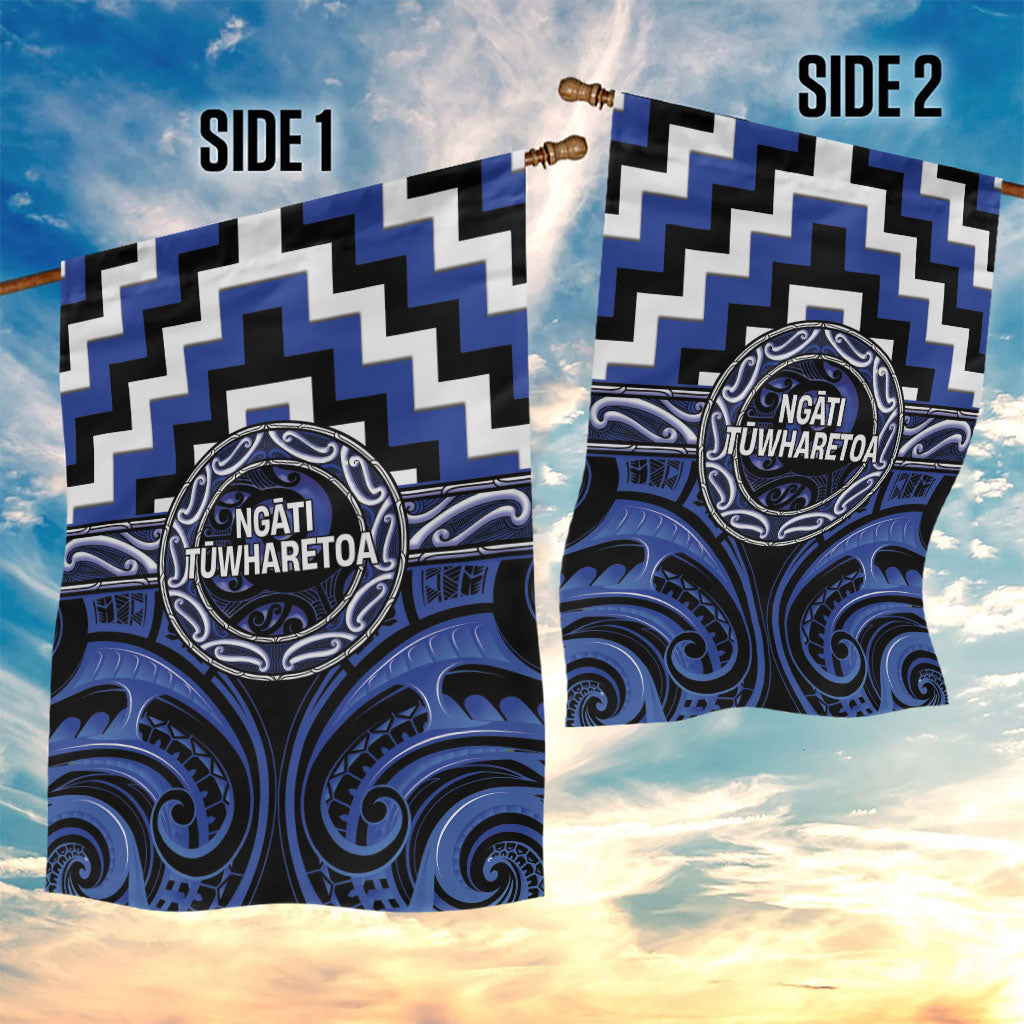 Aotearoa Ngati Tuwharetoa Garden Flag Maori Iwi Poutama Puhoro Tattoo