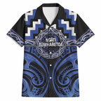 Aotearoa Ngati Tuwharetoa Personalised Hawaiian Shirt Maori Iwi Poutama Puhoro Tattoo