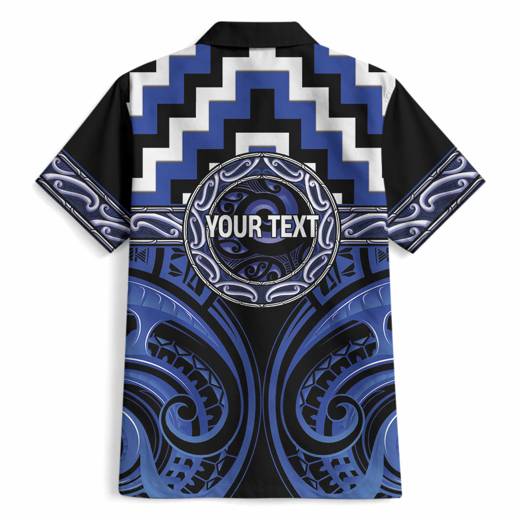Aotearoa Ngati Tuwharetoa Personalised Hawaiian Shirt Maori Iwi Poutama Puhoro Tattoo