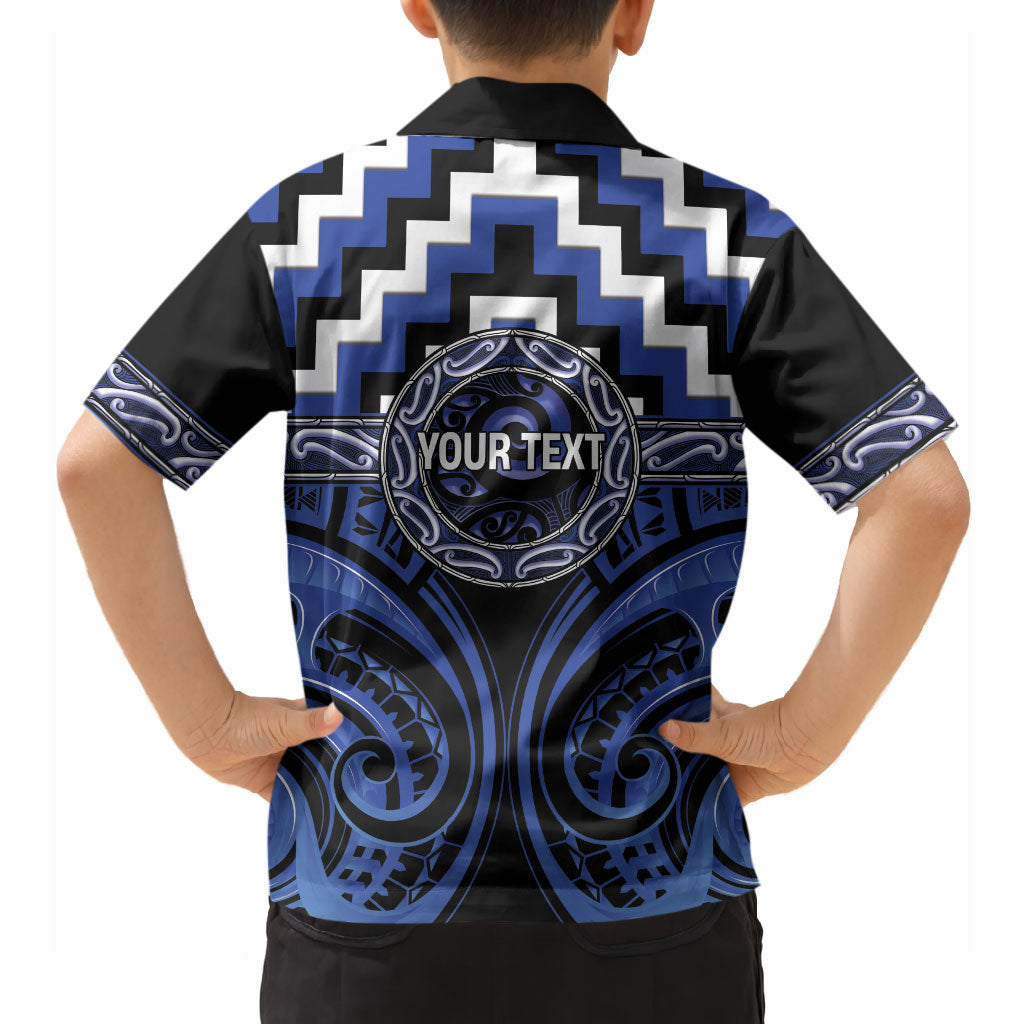 Aotearoa Ngati Tuwharetoa Personalised Hawaiian Shirt Maori Iwi Poutama Puhoro Tattoo