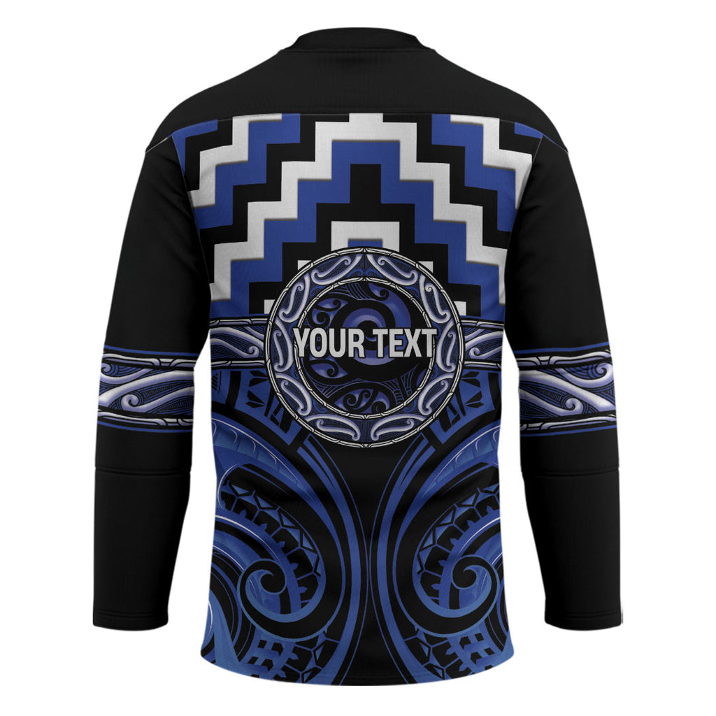 Aotearoa Ngati Tuwharetoa Personalised Hockey Jersey Maori Iwi Poutama Puhoro Tattoo