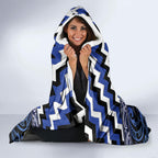 Aotearoa Ngati Tuwharetoa Hooded Blanket Maori Iwi Poutama Puhoro Tattoo