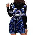 Aotearoa Ngati Tuwharetoa Personalised Hoodie Dress Maori Iwi Poutama Puhoro Tattoo