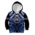 Aotearoa Ngati Tuwharetoa Personalised Kid Hoodie Maori Iwi Poutama Puhoro Tattoo
