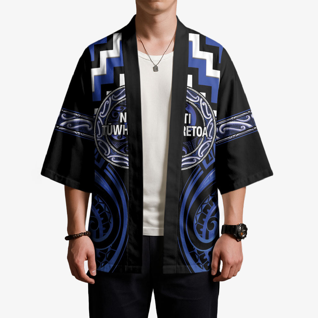 Aotearoa Ngati Tuwharetoa Personalised Kimono Maori Iwi Poutama Puhoro Tattoo