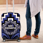 Aotearoa Ngati Tuwharetoa Luggage Cover Maori Iwi Poutama Puhoro Tattoo