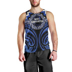 Aotearoa Ngati Tuwharetoa Personalised Men Tank Top Maori Iwi Poutama Puhoro Tattoo