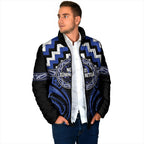 Aotearoa Ngati Tuwharetoa Personalised Padded Jacket Maori Iwi Poutama Puhoro Tattoo