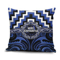 Aotearoa Ngati Tuwharetoa Pillow Cover Maori Iwi Poutama Puhoro Tattoo